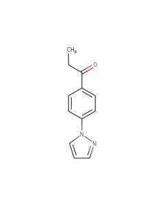 Astatech 1-(4-(1H-PYRAZOL-1-YL)PHENYL)PROPAN-1-ONE; 0.25G; Purity 95%; MDL-MFCD30608295